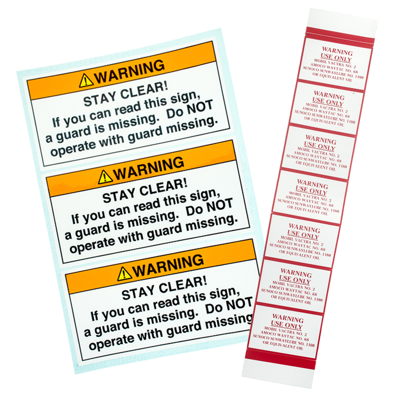 QNP makes custom Warning Labels